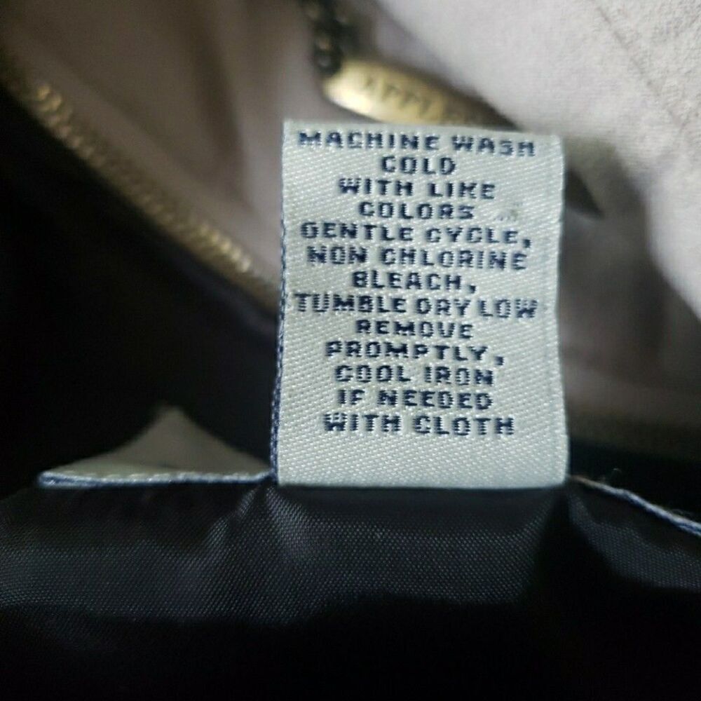 Appleseed Jacket Size Medium Coat Full Zipper Beige Cream Classic Timeless - Picture 7 of 11